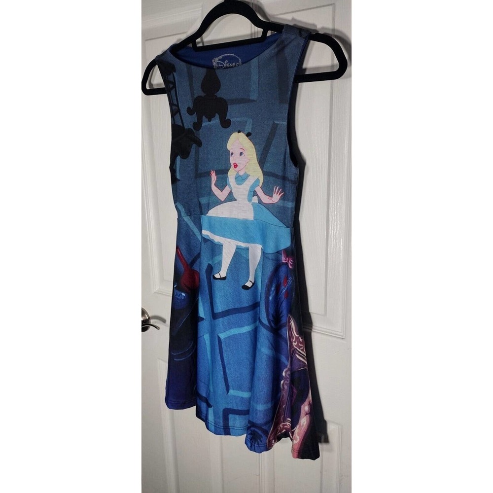 Disney Alice In Wonderland Skater Dress XXS - Picture 3 of 9
